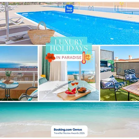 Сasa de vacaciones Townhouse Playa With Panoramic Sea View, Pool, Bbq Puerto de Santiago (Tenerife)